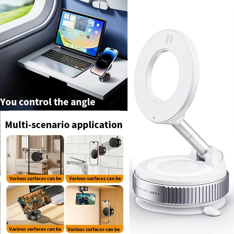 Foldable Magnetic Car Phone Holder