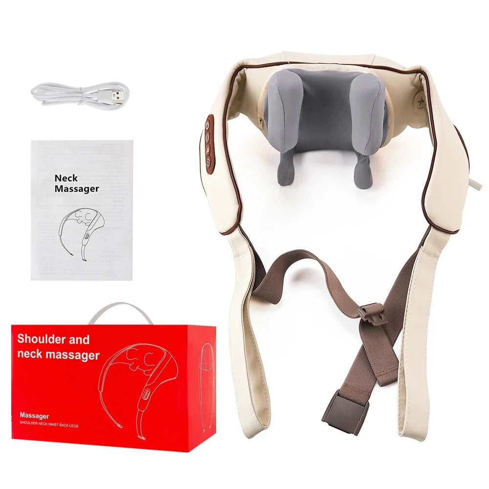 Wireless Neck & Shoulder Kneading Massager