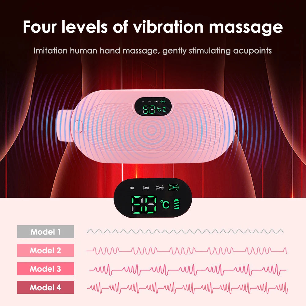Electric Heating Pad Abdominal Massager