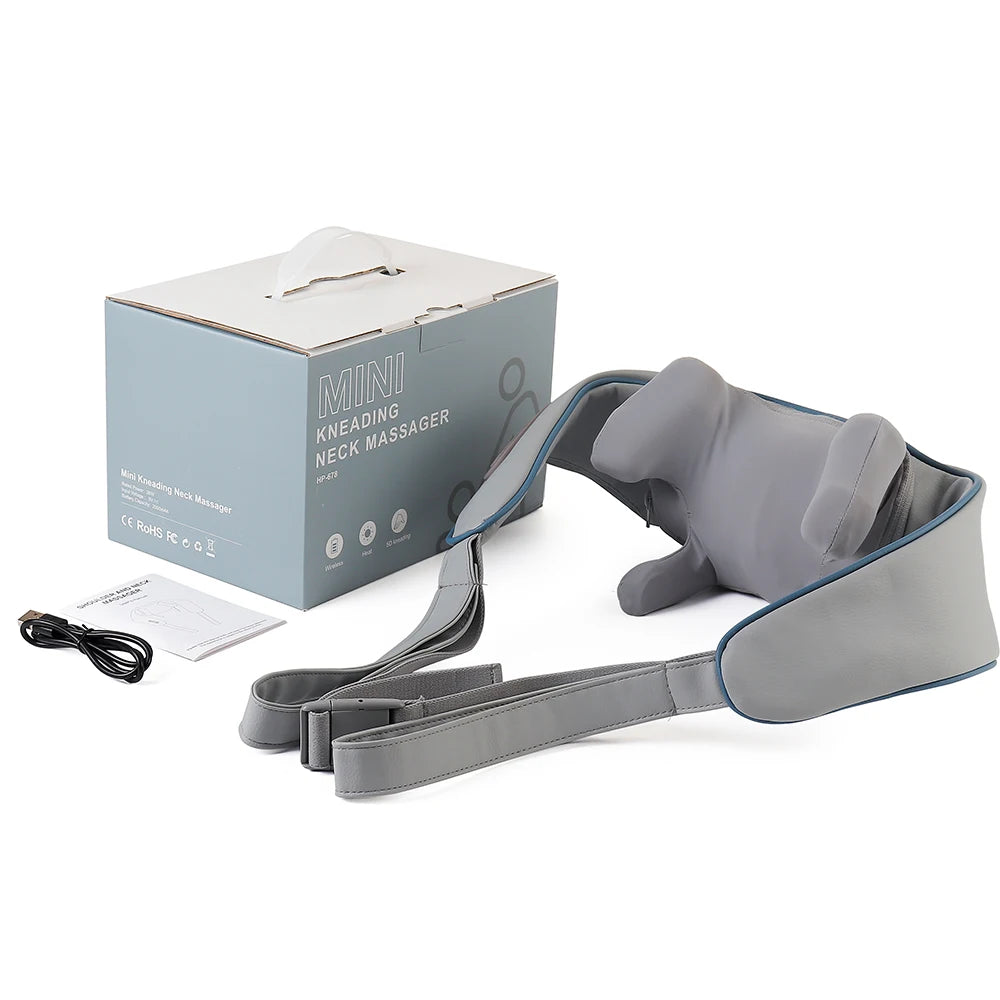 Wireless Neck & Shoulder Kneading Massager