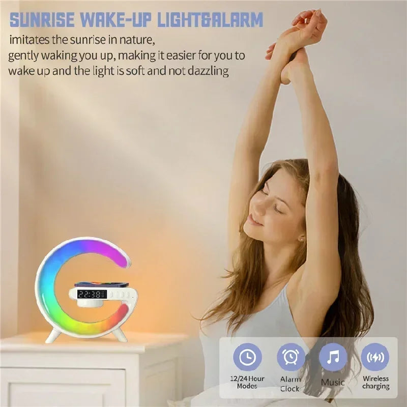 RGB Multifunction Wireless Charger Stand