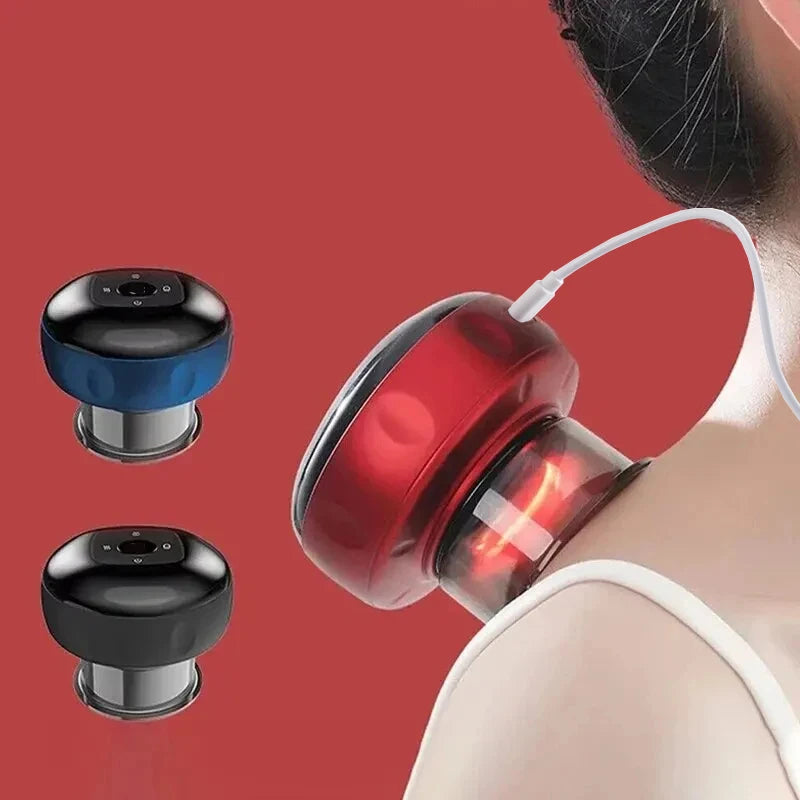 Heated Gua Sha Cupping Massager for Back & Neck