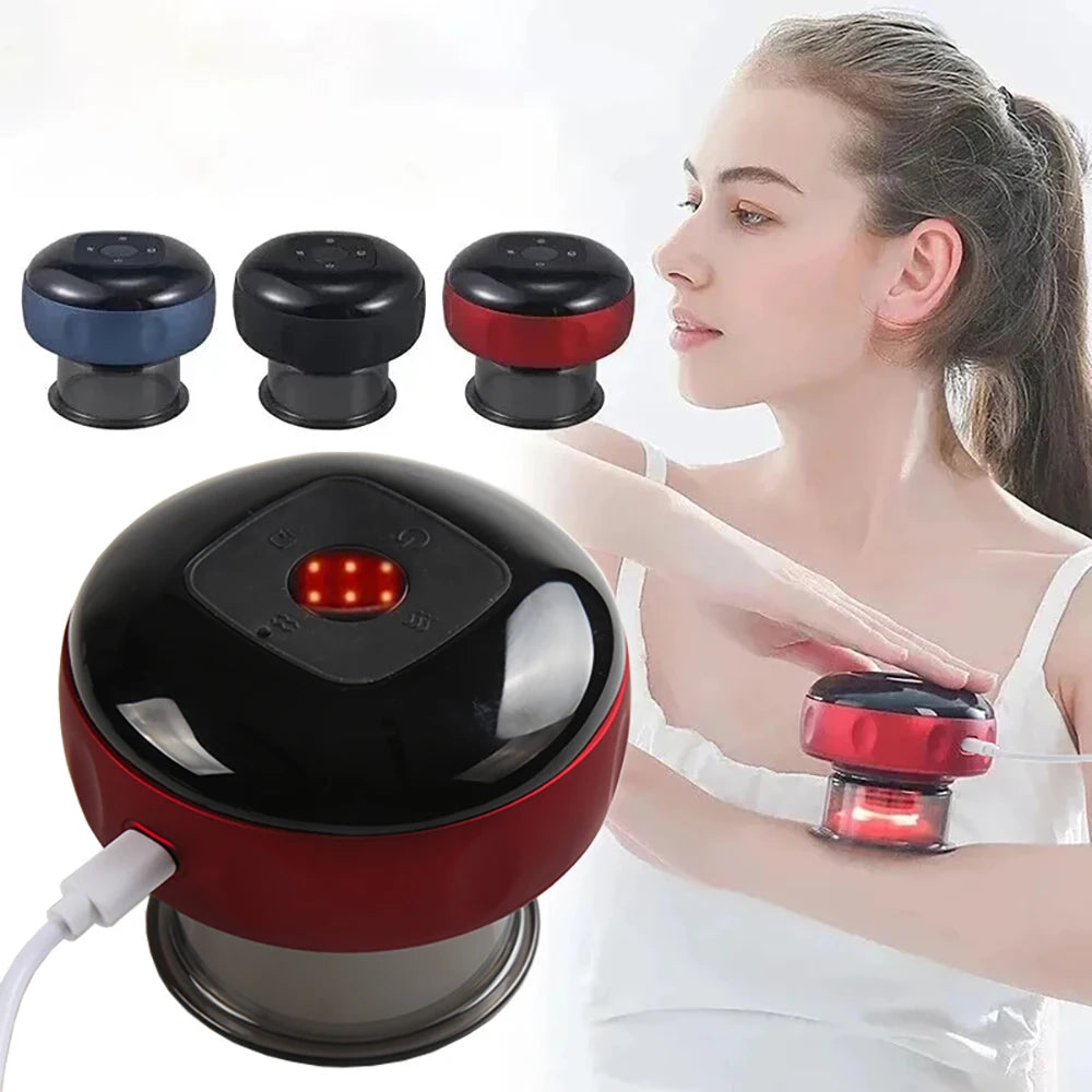 Heated Gua Sha Cupping Massager for Back & Neck