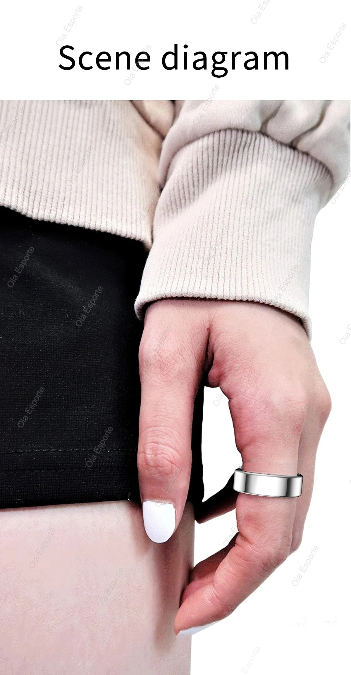 Smart Health Tracking Ring