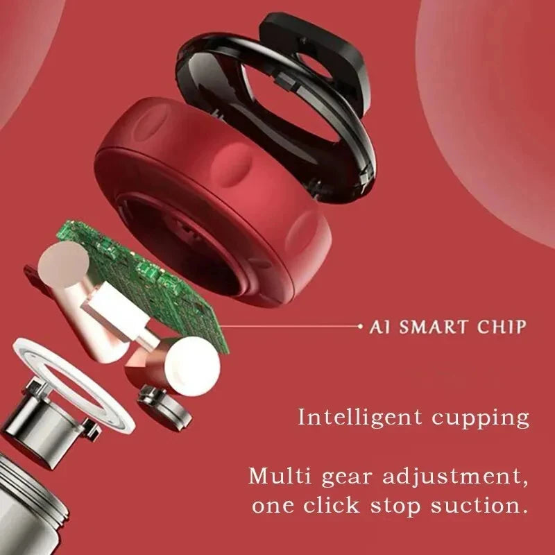 Heated Gua Sha Cupping Massager for Back & Neck