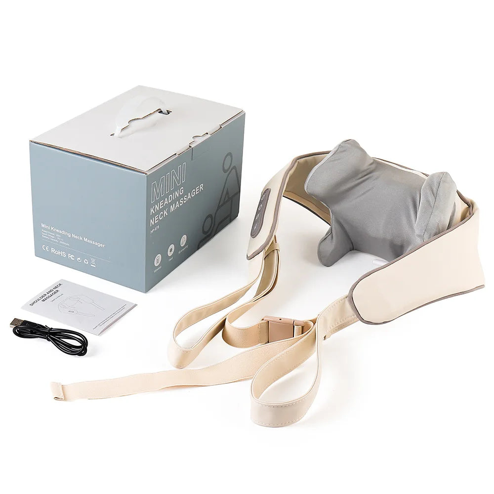 Wireless Neck & Shoulder Kneading Massager