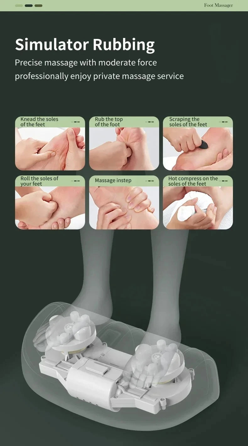 Electric Heated Foot Massager