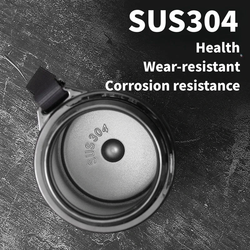 LED Display Stainless Steel Thermos Bottle