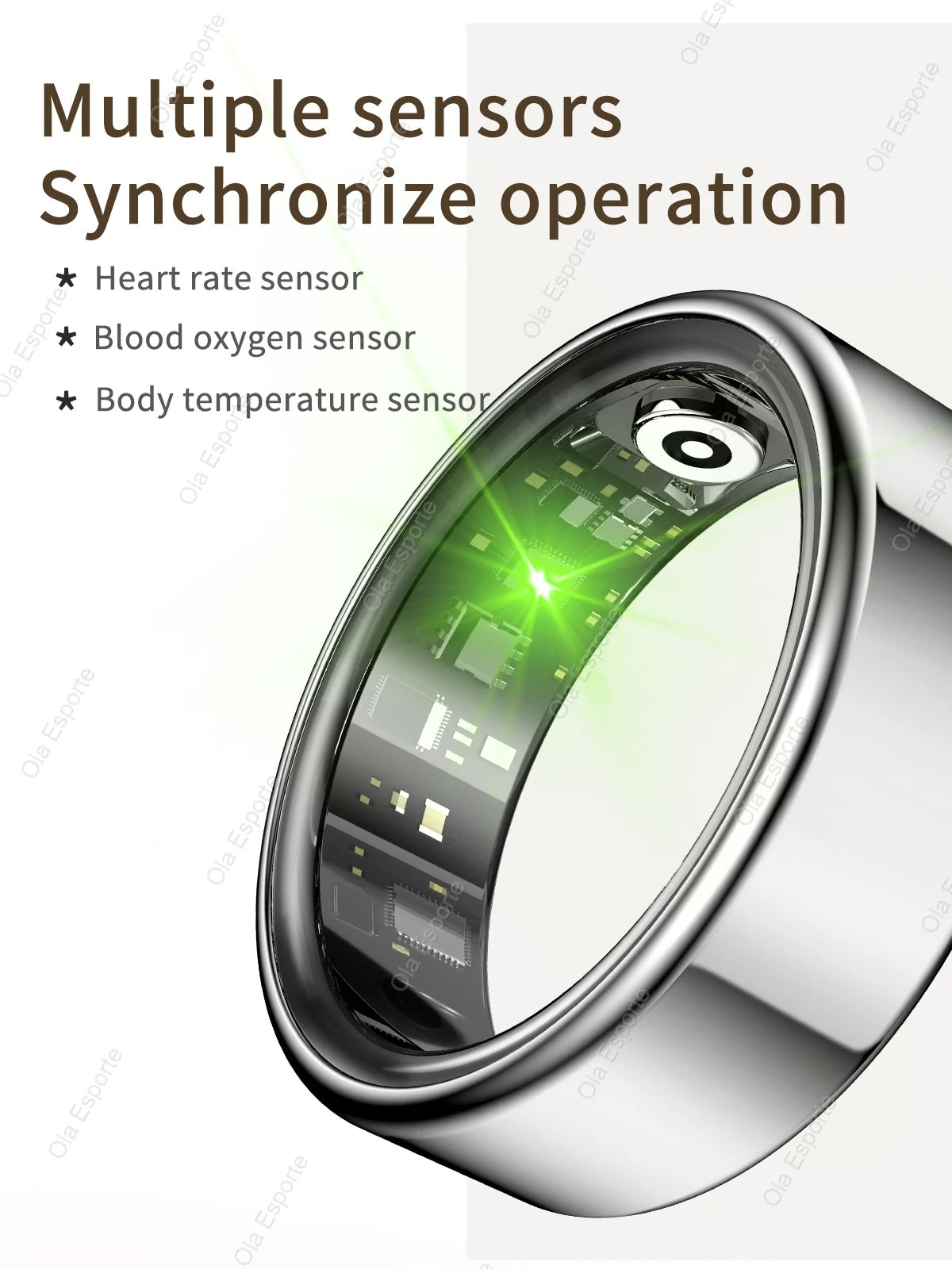 Smart Health Tracking Ring