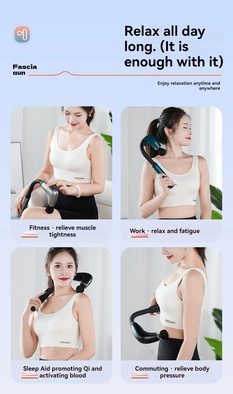 Smart Electric Fascia Gun Massager
