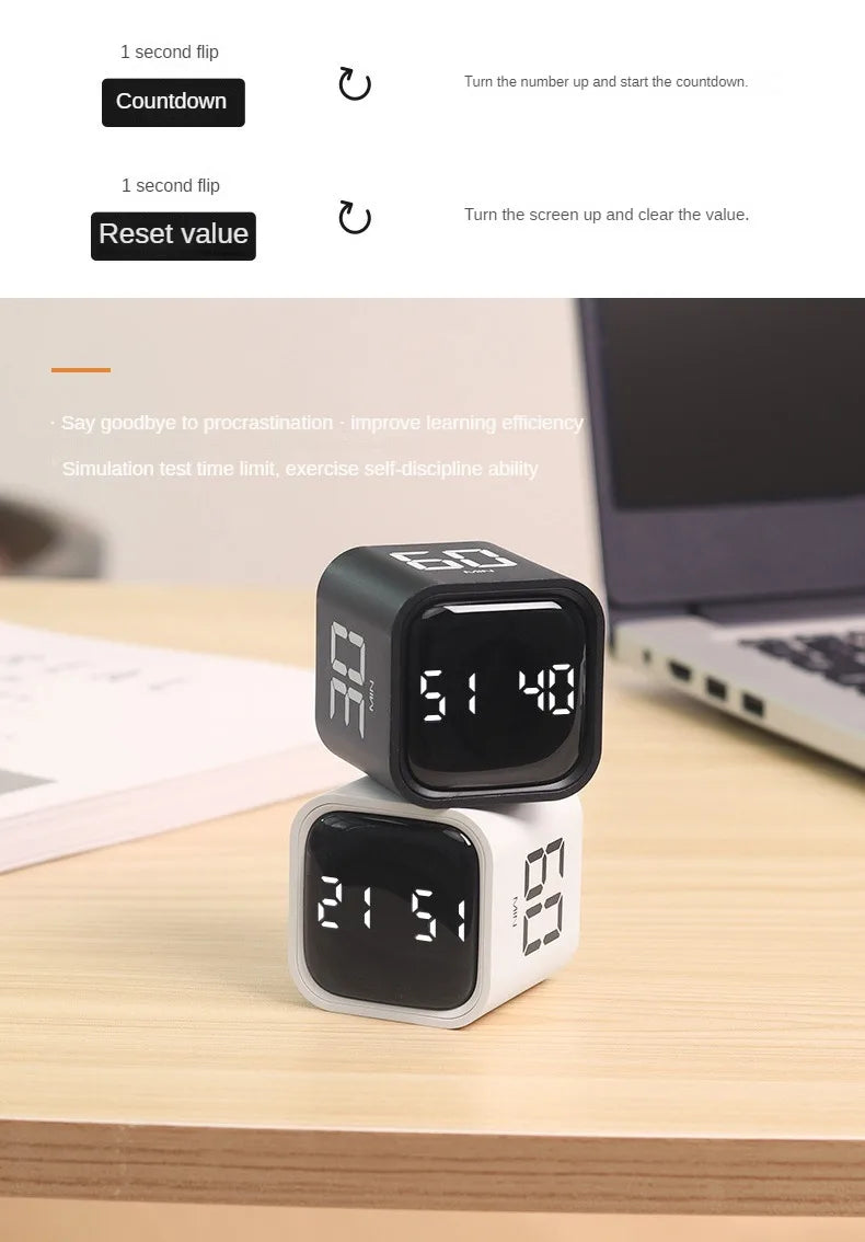 Gravity Sensor LED Countdown Timer