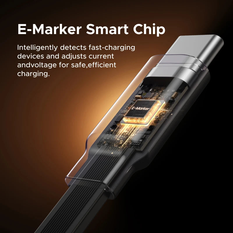 USB-C Retractable Fast Charge Cable