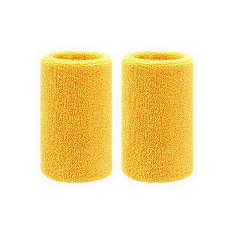 2 Pcs Sports Sweat Wristbands