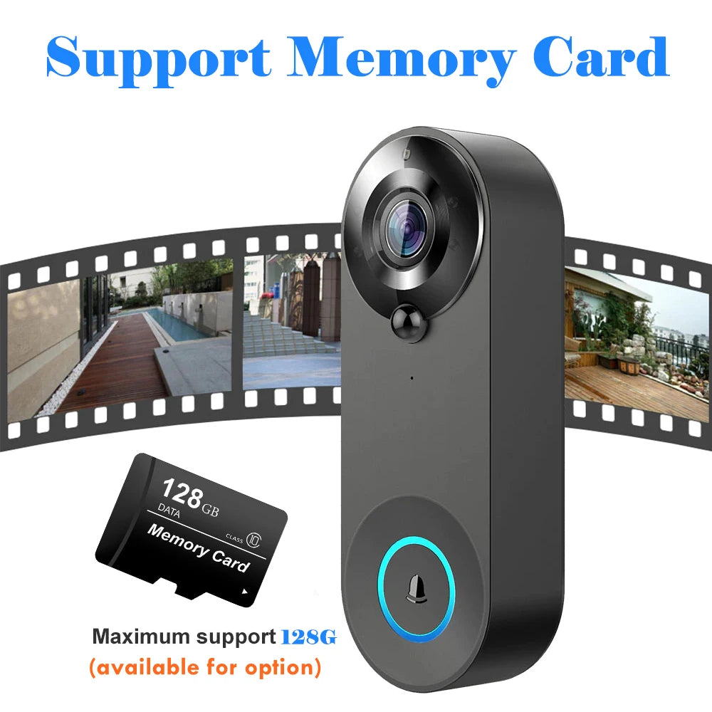1080P Smart Wireless Video Doorbell Camera