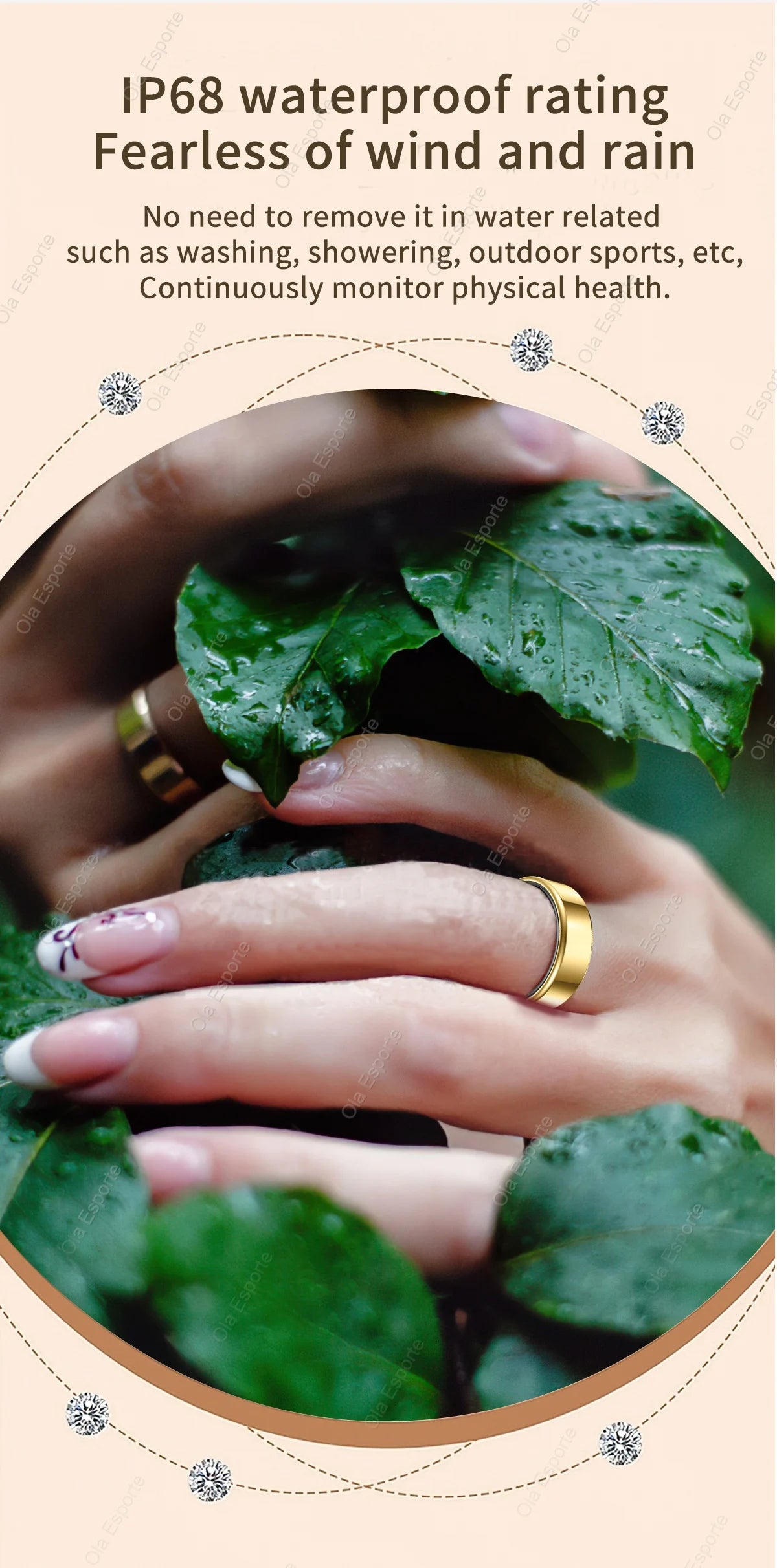 Smart Health Tracking Ring