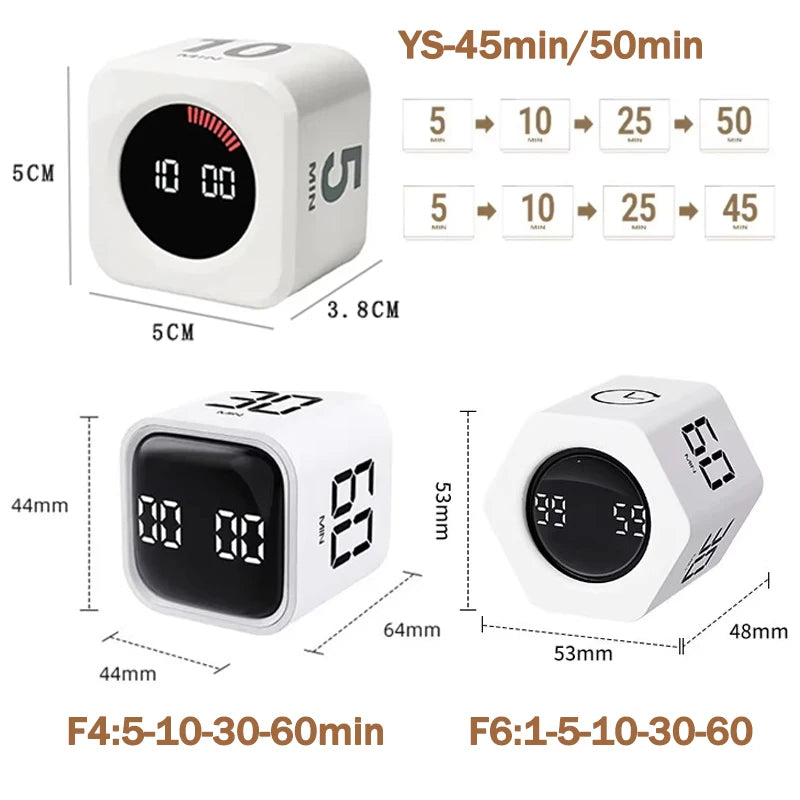 Gravity Sensor LED Countdown Timer