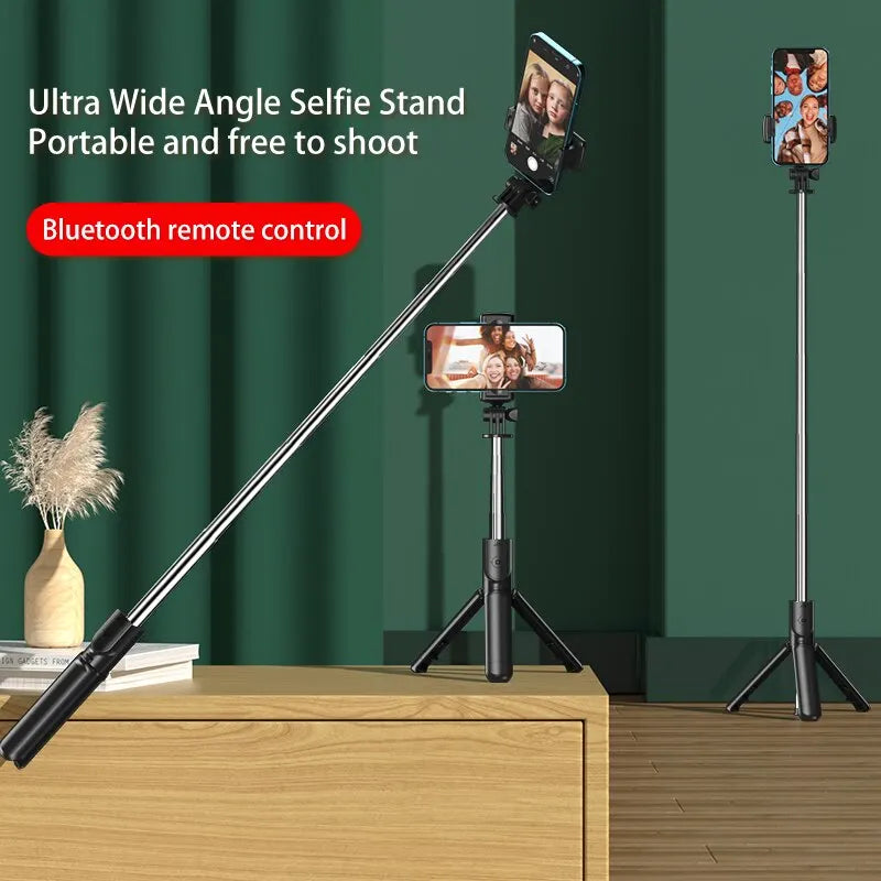 Selfie Stick Mini Tripod with Remote Shutter