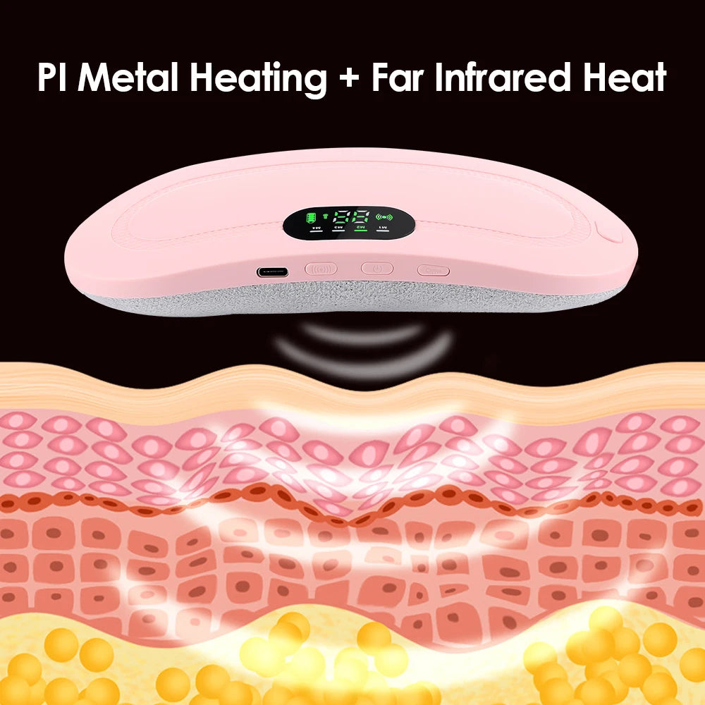Electric Heating Pad Abdominal Massager