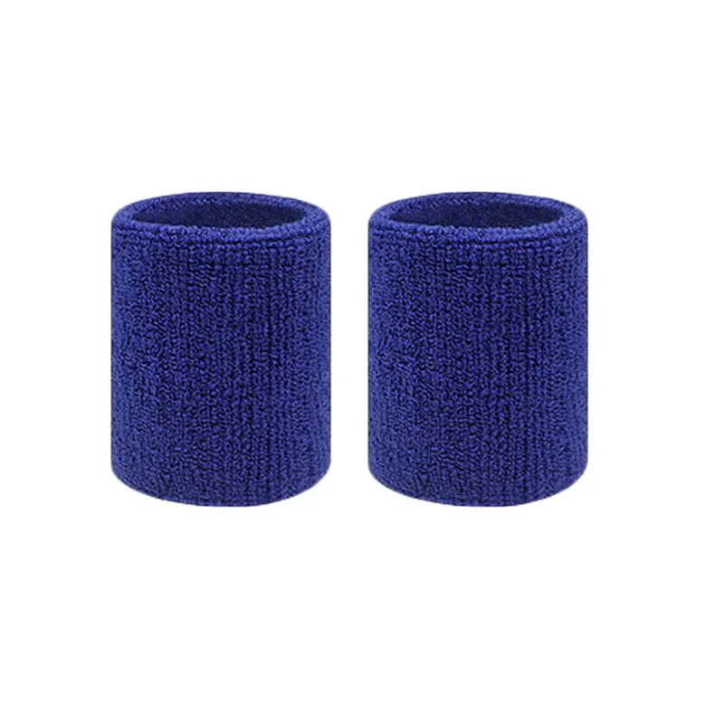 2 Pcs Sports Sweat Wristbands