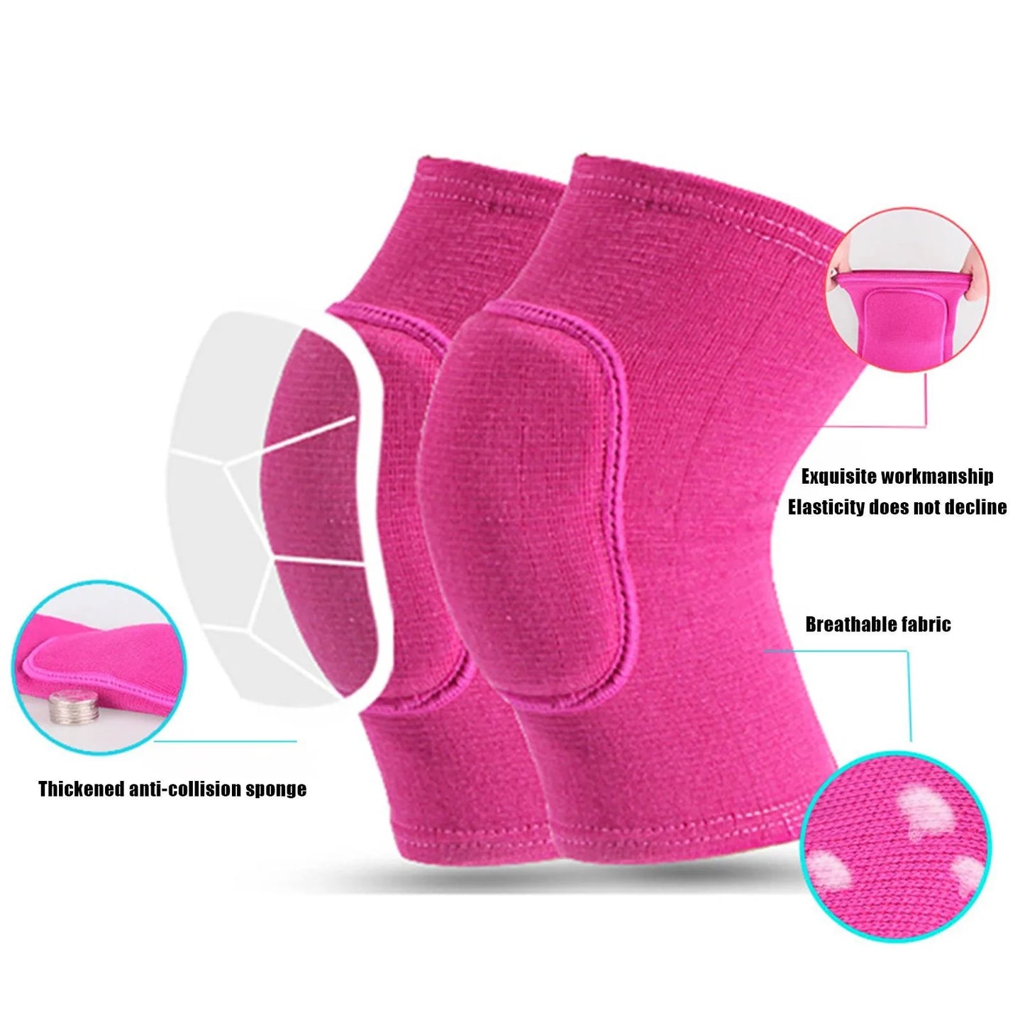 2PCS Sports Knee Pads