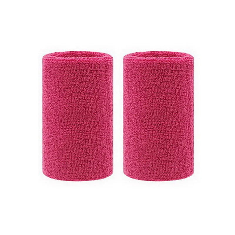 2 Pcs Sports Sweat Wristbands