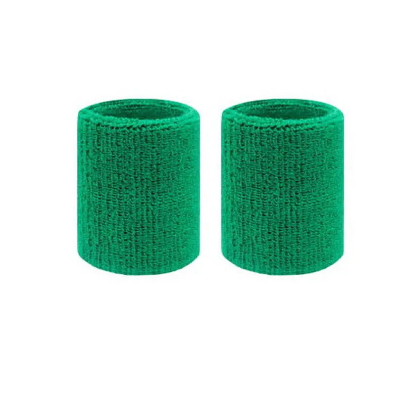 2 Pcs Sports Sweat Wristbands