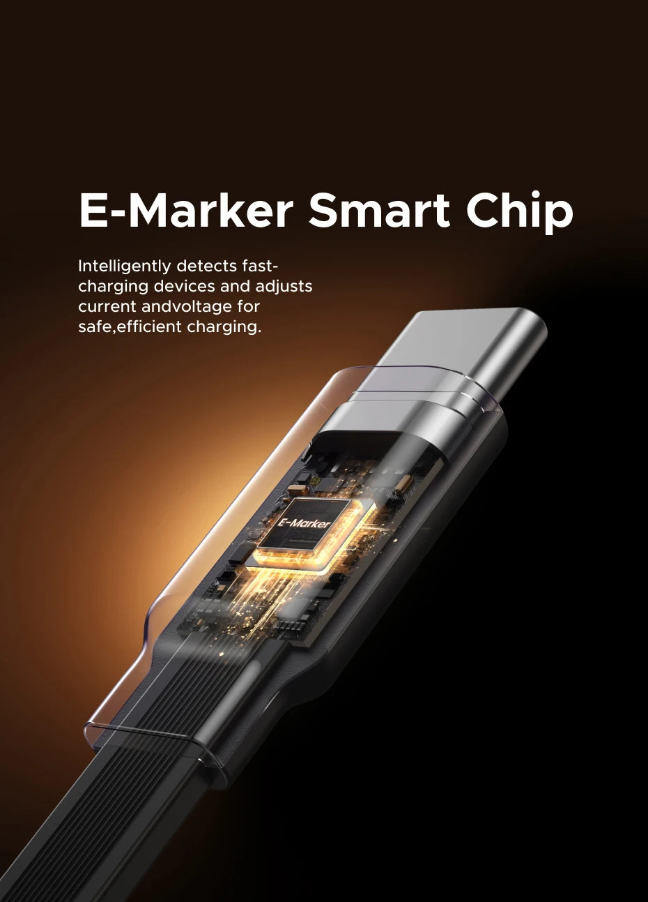 USB-C Retractable Fast Charge Cable