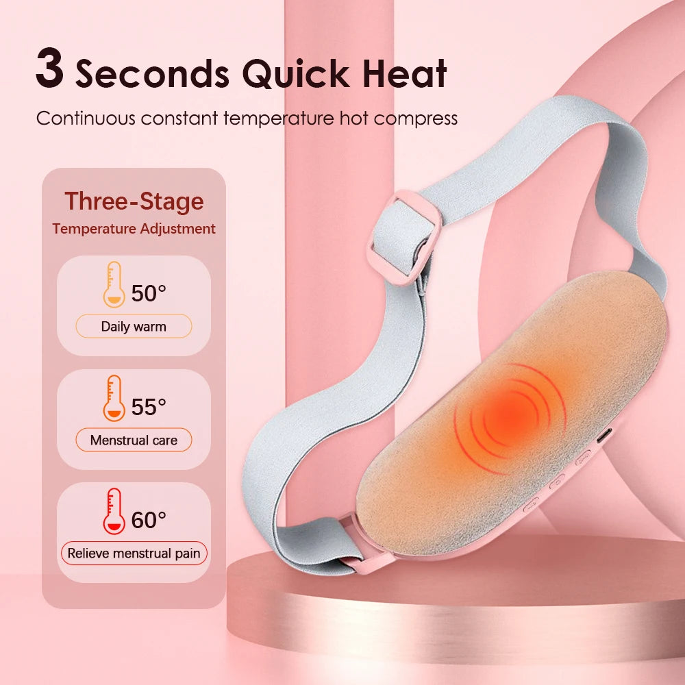 Electric Heating Pad Abdominal Massager