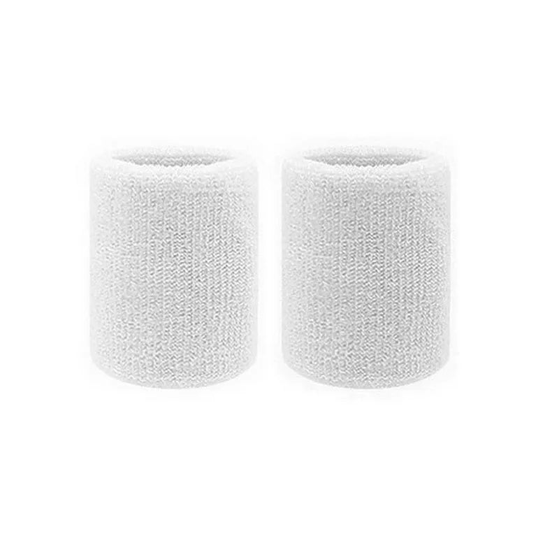 2 Pcs Sports Sweat Wristbands