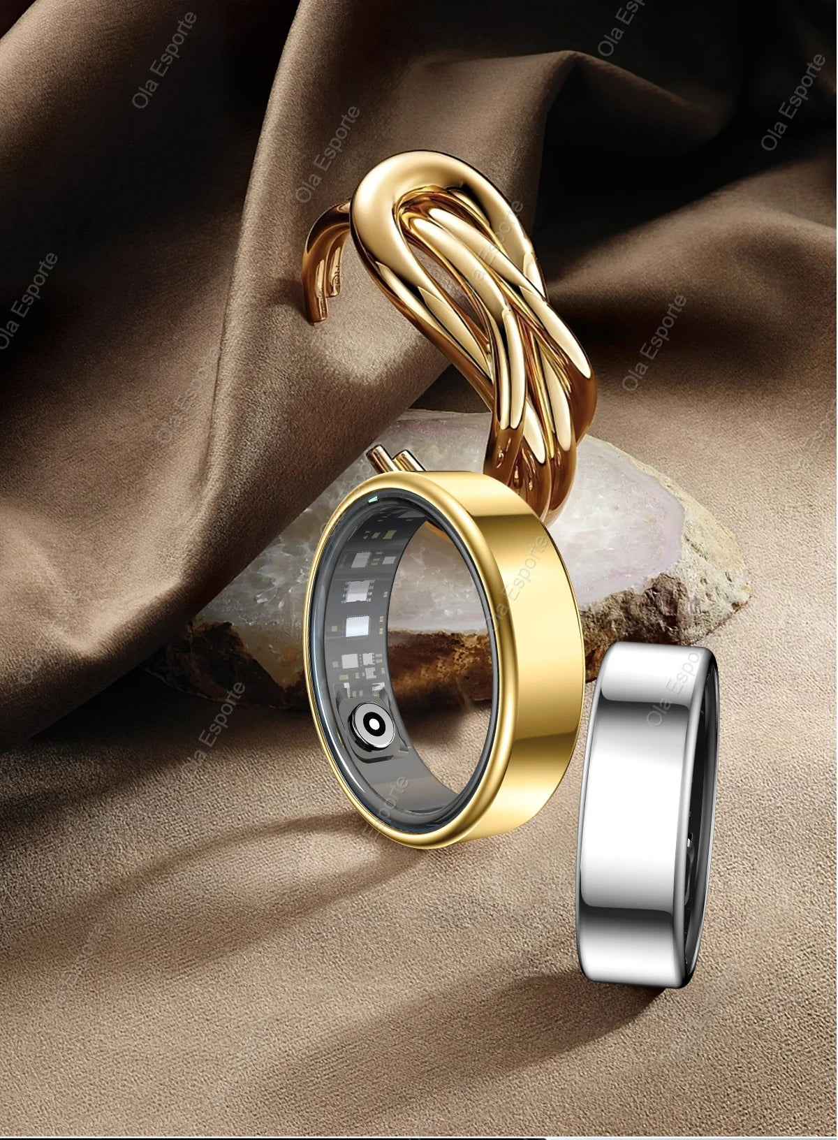Smart Health Tracking Ring