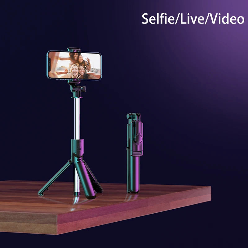 Selfie Stick Mini Tripod with Remote Shutter