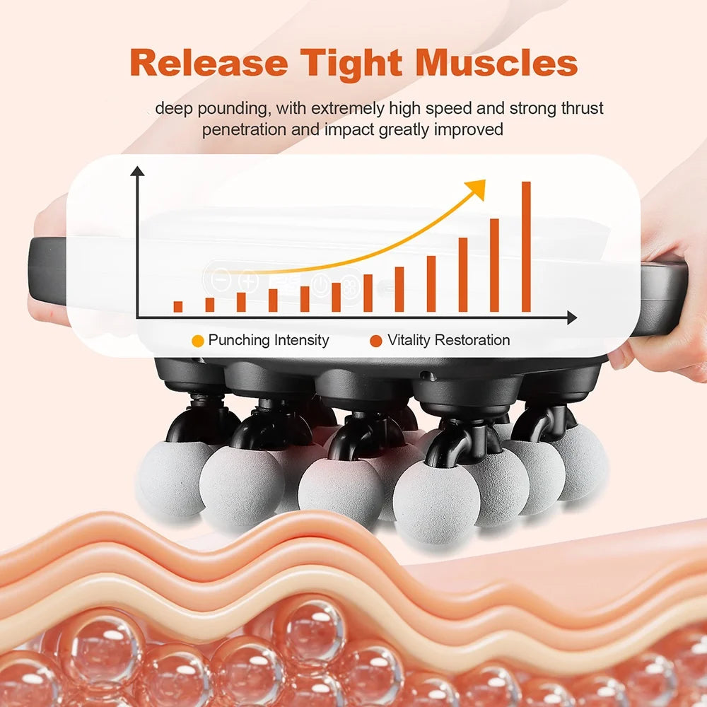 16-Head High-Frequency Body Massage Gun