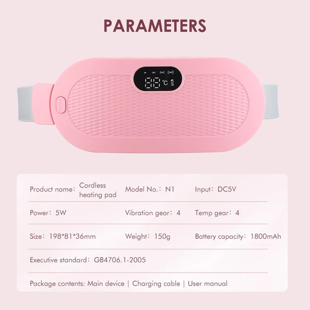 Electric Heating Pad Abdominal Massager