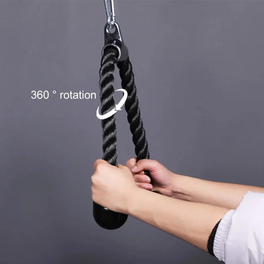 Triceps & Back Workout Rope Handle